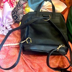 Black small backpack. Target a new day brand